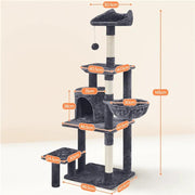 Multi Level Cat Tower by Yaheetech