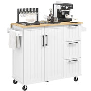Kitchen Cart Kitchen Trolley by Yaheetech