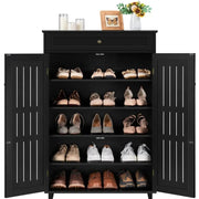 5-Tier & 1 Drawer Shoe Storage Cabinet by Yaheetech