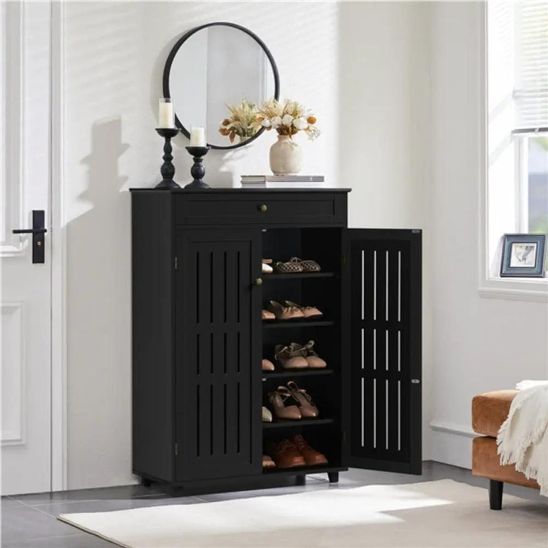 5-Tier & 1 Drawer Shoe Storage Cabinet by Yaheetech