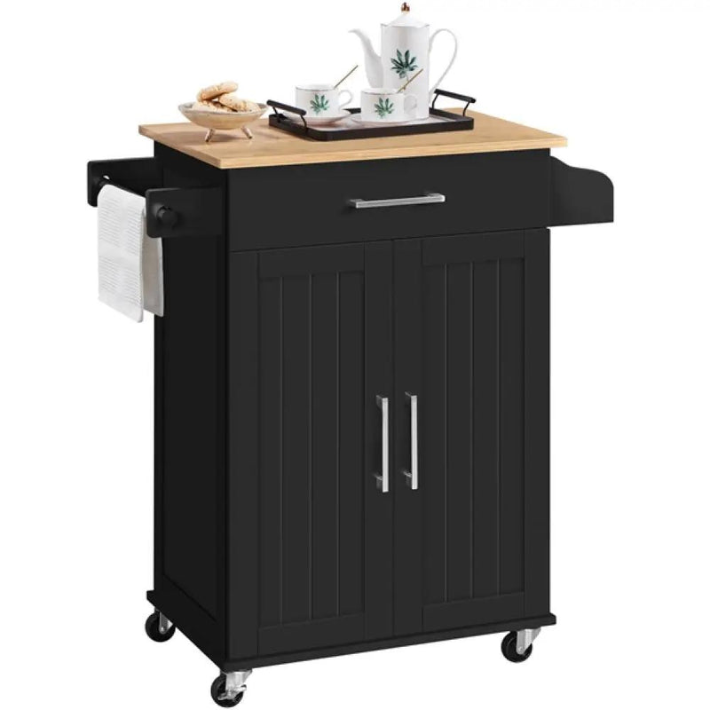 Kitchen Island with Wheels by Yaheetech