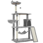 Deluxe Multi Level Cat Tree Cat Tower by Yaheetech