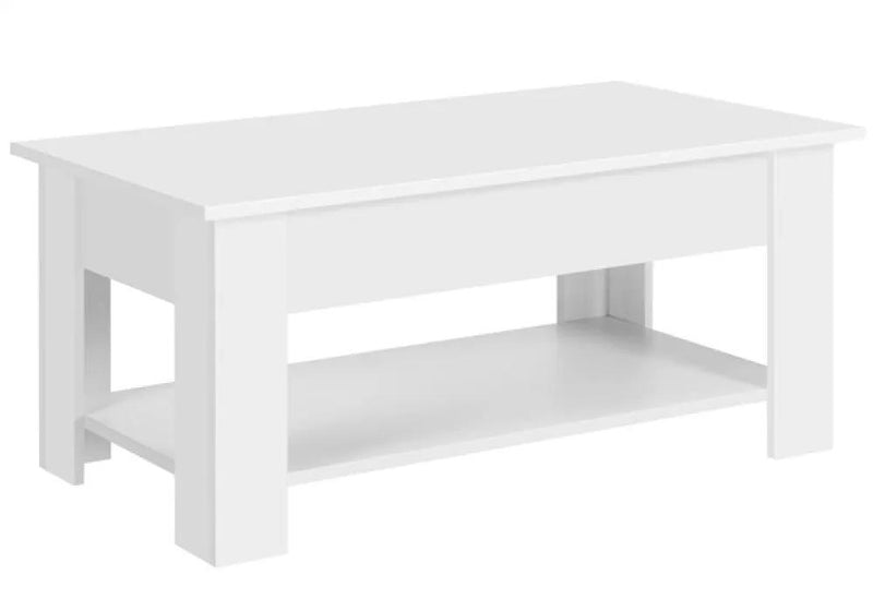 Space-saving Lift Top Coffee Table w/ Hidden Compartment & Open Shelf by Yaheetech