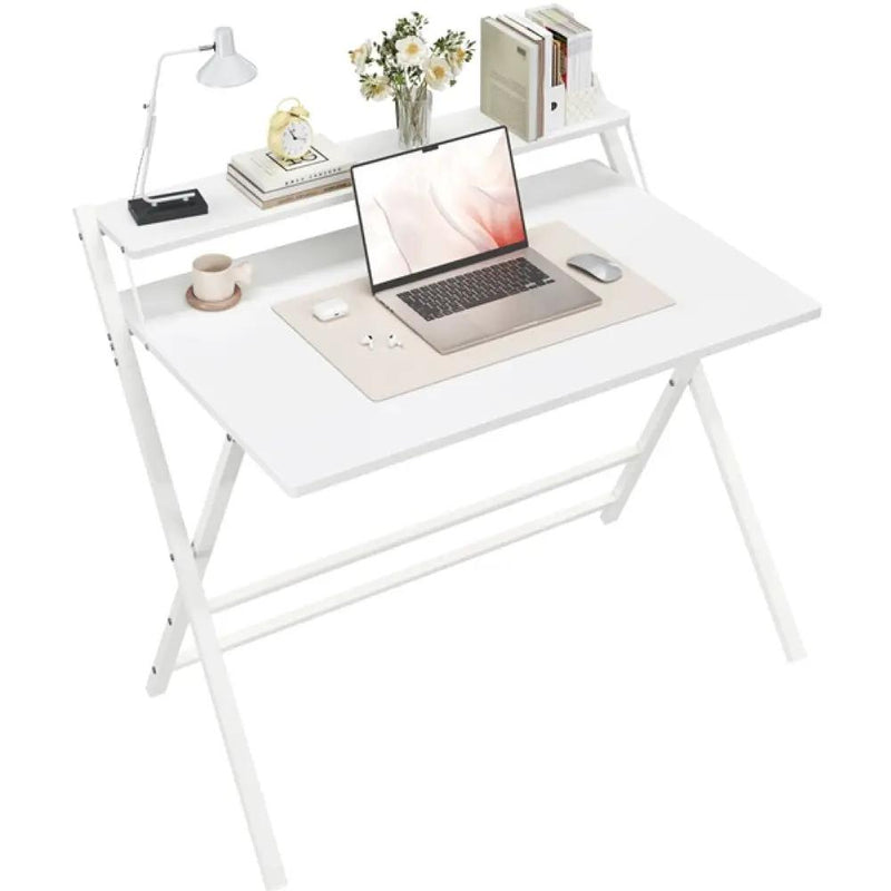 Foldable Computer Desk by Yaheetech