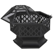 24in Heavy Duty Fire Pit by Yaheetech