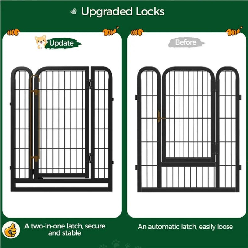 31.5″ Tall 32-Panel Dog Pen Playpen by Yaheetech