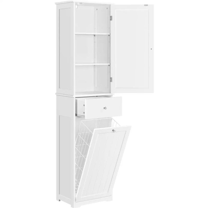 Laundry Hamper with Shelves by Yaheetech