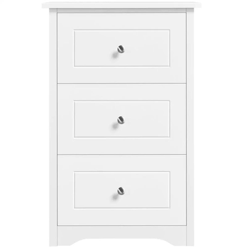 End Table Classic Side Table Storage by Yaheetech