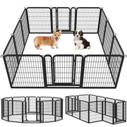 12 Panels Dog Playpen Pet Pen by Yaheetech