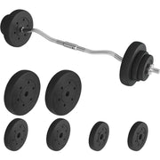 20 KG Barbell Weight Set by Yaheetech
