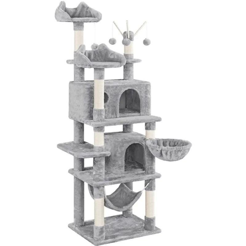 Yaheetech Yaheetech Large Multi Level Cat Tree Tower With Cavern And Platforms Yaheetech Large Multi Level Cat Tree Tower With Cavern