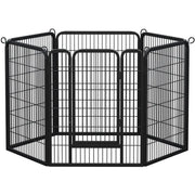 Foldable Metal Pet Playpen by Yaheetech