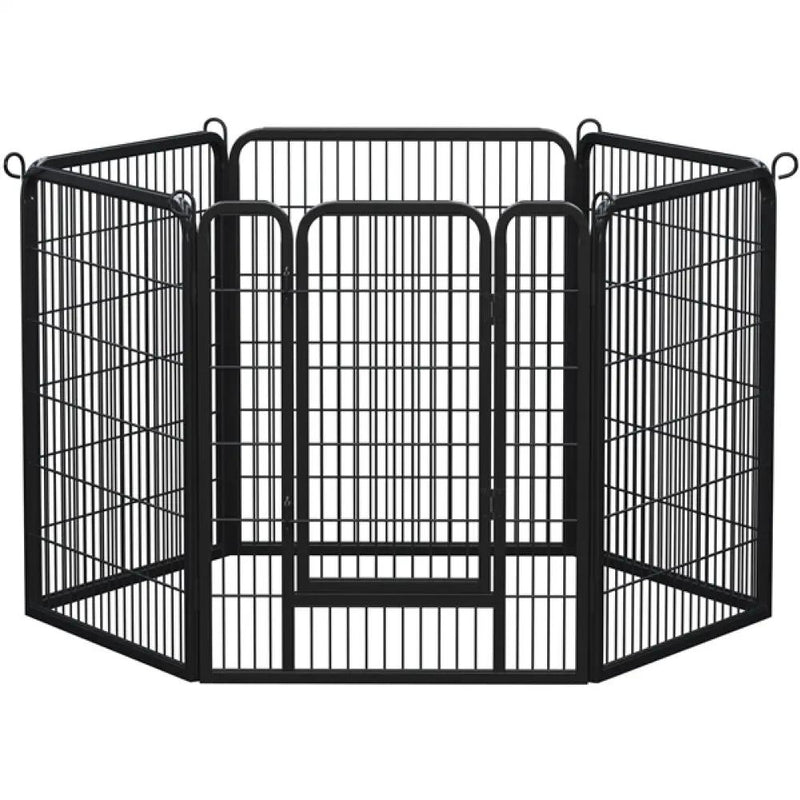Foldable Metal Pet Playpen by Yaheetech