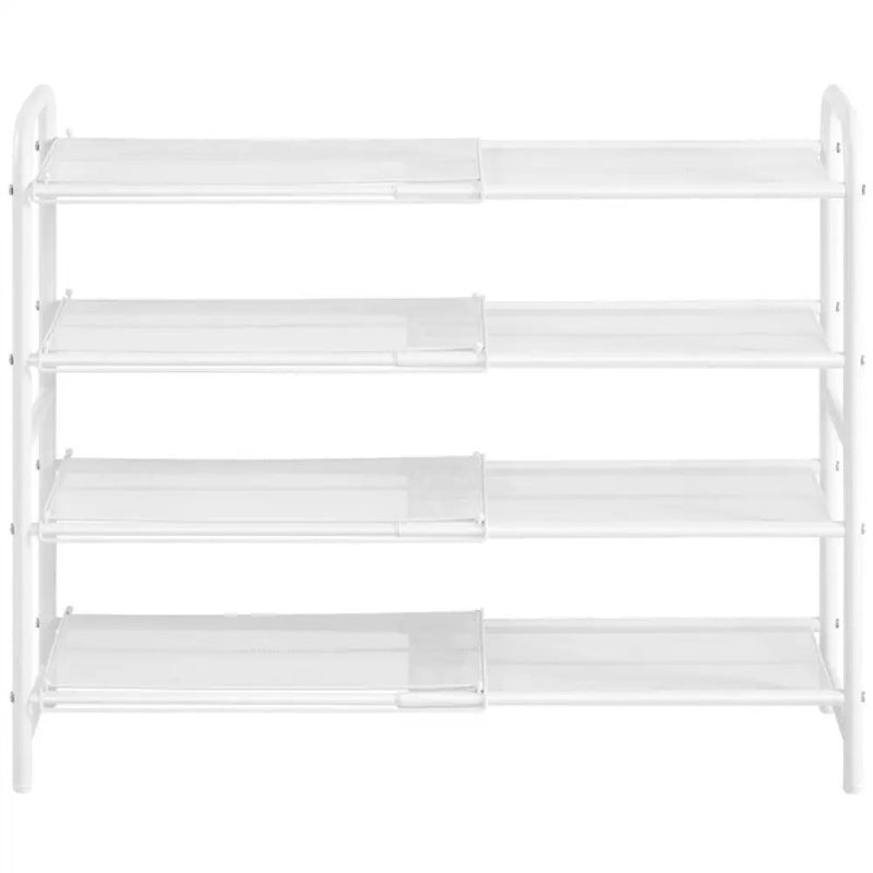 4 Tier Iron Shoe Rack Organiser by Yaheetech