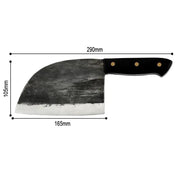 Stainless Steel Meat Cleaver Chef's Knife Cleaver Logo press print by China Dropship