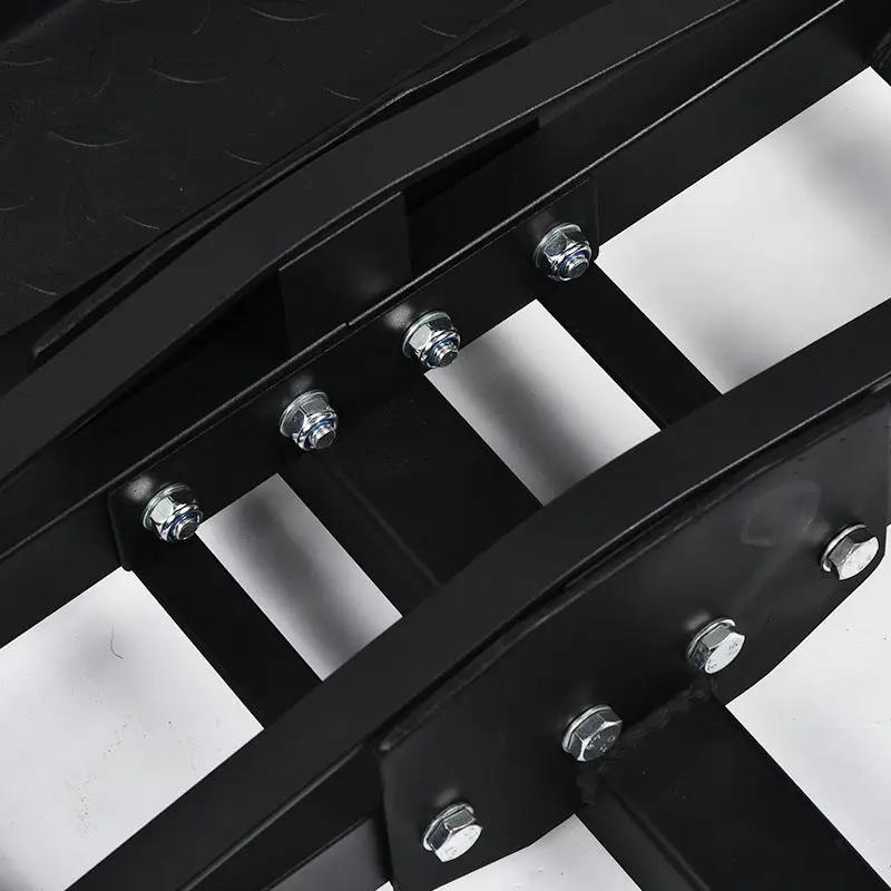 227kg Motorcycle Scooter Dirt Bike Carrier Hauler Hitch Mount Rack Ramp Anti Tilt by salelink.co.nz