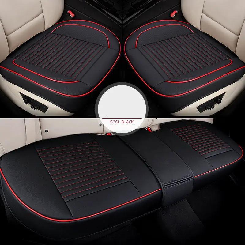 Car Seat Cover Faux Leather Cushion 5 Seater Full Set Front Rear Premium Quality by dealonline.co.nz