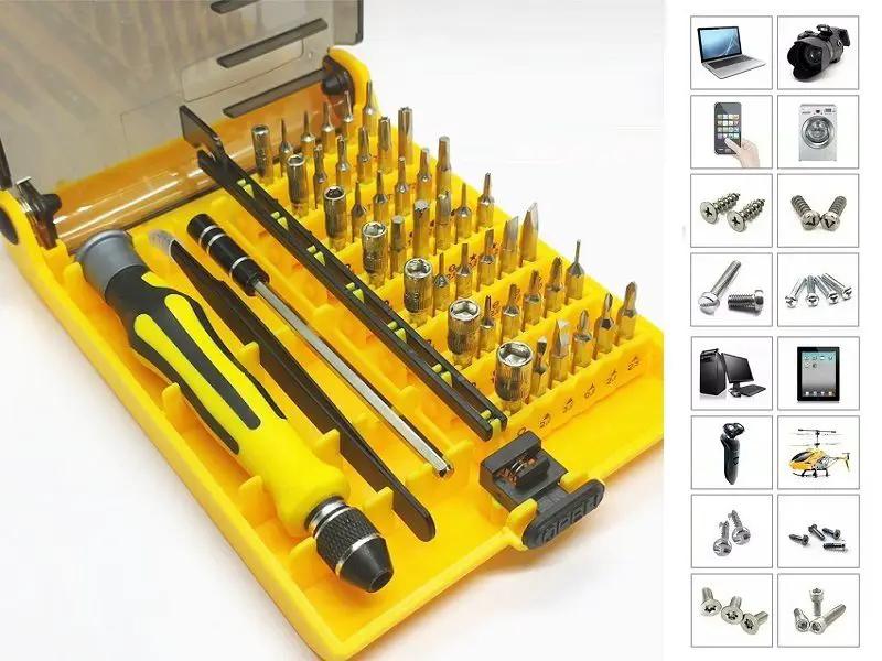 45 in 1 Set Precision Torx Screw Driver Repair Phone Laptop Tools Tweezers by dealonline.co.nz