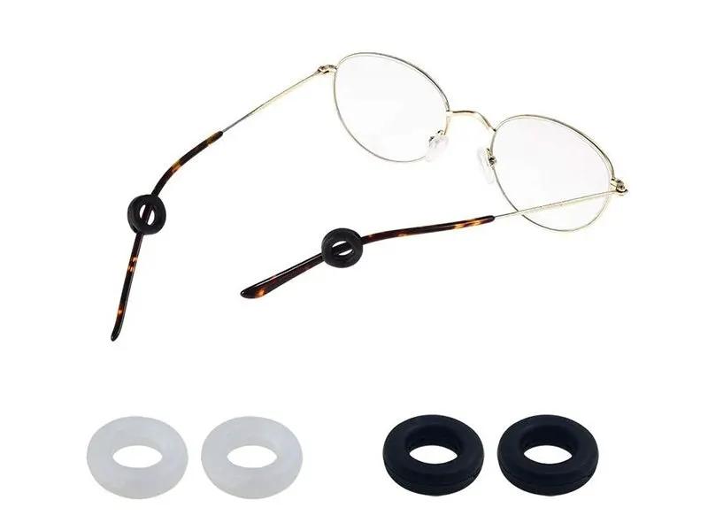 5 Pairs Black Eyeglasses Silicon Antislip Holder Glasses Cover Ear Hook Retainer by dealonline.co.nz