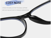 GLOSS BLACK Glasses Anti Blue Light Blocking Eyeglasses Reading Eyewear by dealonline.co.nz