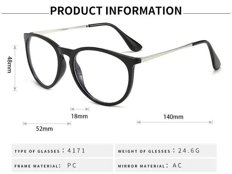 GLOSS BLACK Glasses Anti Blue Light Blocking Eyeglasses Reading Eyewear by dealonline.co.nz