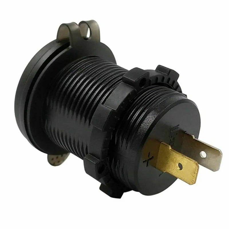 12V/24V QC 3.0 USB Fast Charger Socket Outlet On&amp;Off Switch For Car Motorcycle by salelink.co.nz