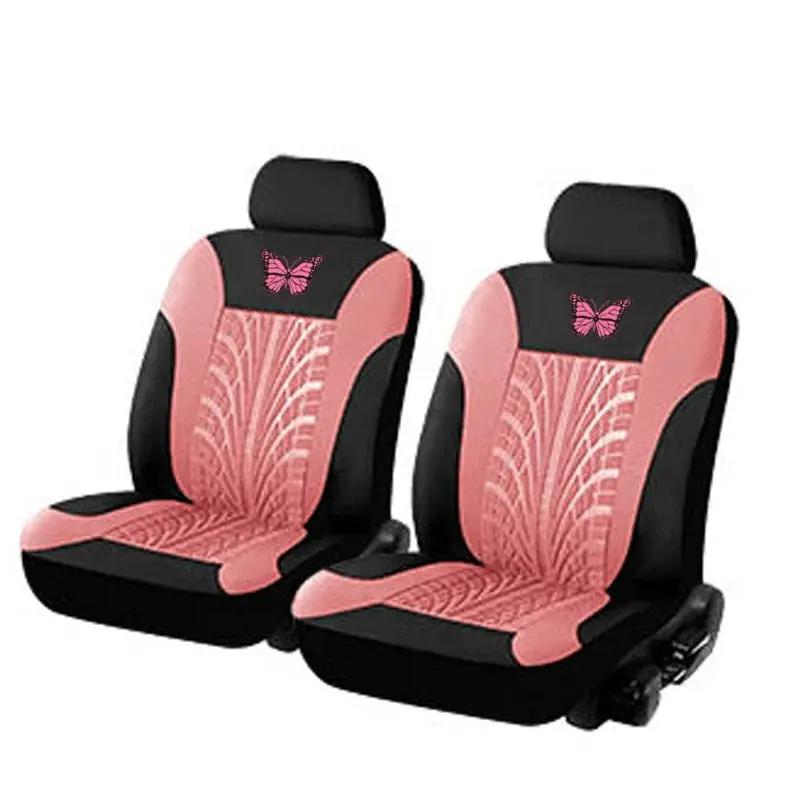Car Seat Cover 2 Front Seater Protector Polyester by dealonline.co.nz