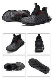 Steel Toe Work Shoes Safety Sneakers Industrial Shoes Lightweight Puncture Proof by dealonline.co.nz