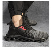 Steel Toe Work Shoes Safety Sneakers Industrial Shoes Lightweight Puncture Proof by dealonline.co.nz