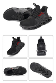Steel Toe Work Shoes Safety Sneakers Industrial Shoes Lightweight Puncture Proo by dealonline.co.nz