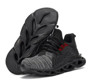 Steel Toe Work Shoes Safety Sneakers Industrial Shoes Lightweight Puncture Proof by dealonline.co.nz