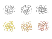S925 Sterling Silver Open Ring - 10pcs by Resin Art NZ