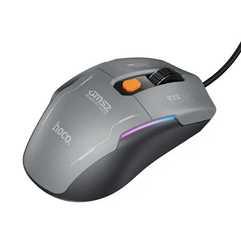 techplus 12800 DPI Wired RGB Gaming Mouse with 6 Buttons (GM52) GM52 12800 DPI Wired RGB Gaming Mouse with 6 Buttons