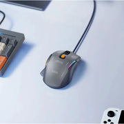 techplus 12800 DPI Wired RGB Gaming Mouse with 6 Buttons (GM52) GM52 12800 DPI Wired RGB Gaming Mouse with 6 Buttons