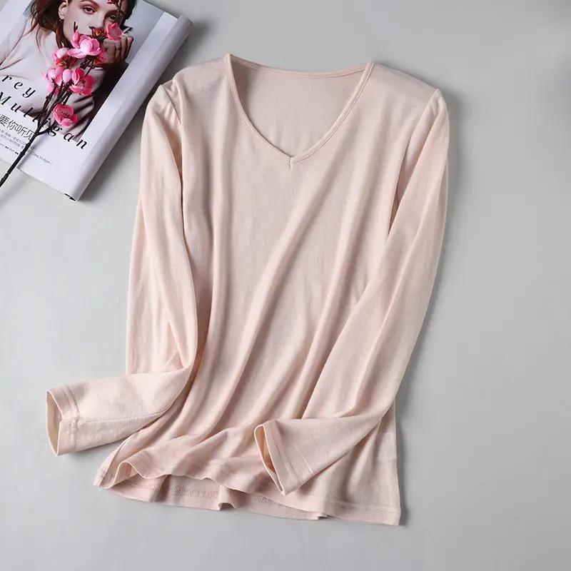 Women's V-Neck Merino Wool Thermal Base Layer - Slim Fit Long Sleeve | Winter Layering by Mead's Supply & Equipment Outfitters limited