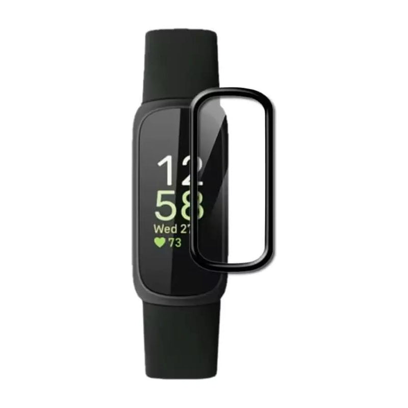 Screen Protectors for Fitbit Inspire 3 (Black) (Pack of 2) by That Watch Shop