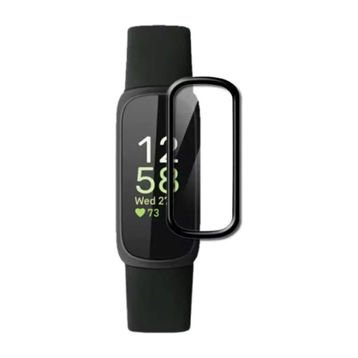 Screen Protectors for Fitbit Inspire 3 (Black) (Pack of 2) by That Watch Shop