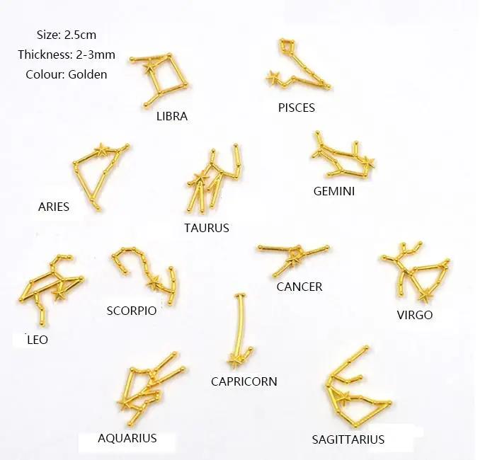 Metal Steampunk Gears Charms Moon Animal 12 Horoscopes for Resin Filler Crafting Jewelry Making Accessory by Resin Art NZ