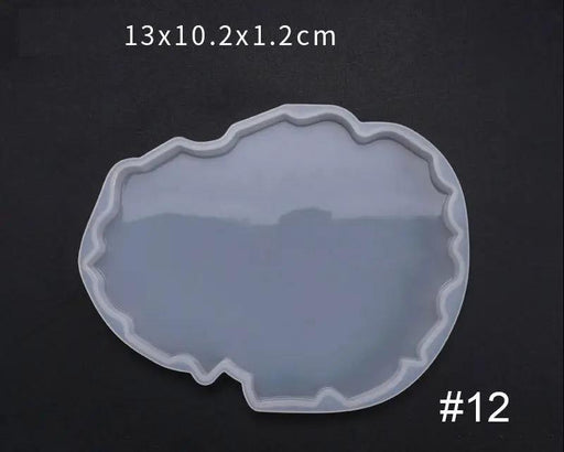 Irregular Coaster Moulds - 09 by Resin Art NZ