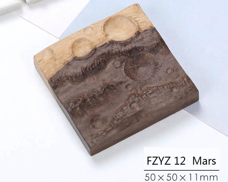 Resin Mould Decoration Filler Accessories Gift 3D Model Wood Block Simulated Space Wood Mars Moon Surface For DIY Resin Craft by Resin Art NZ