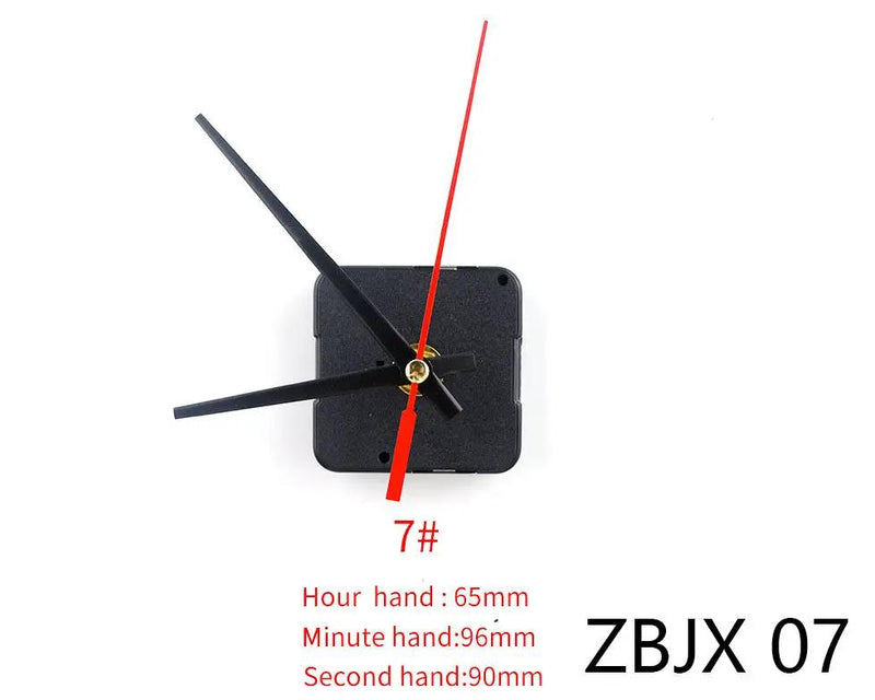 Accessories for Clock Moulds - Quartz Clock Movement Mechanism Non Ticking DIY Clock Mechanism by Resin Art NZ