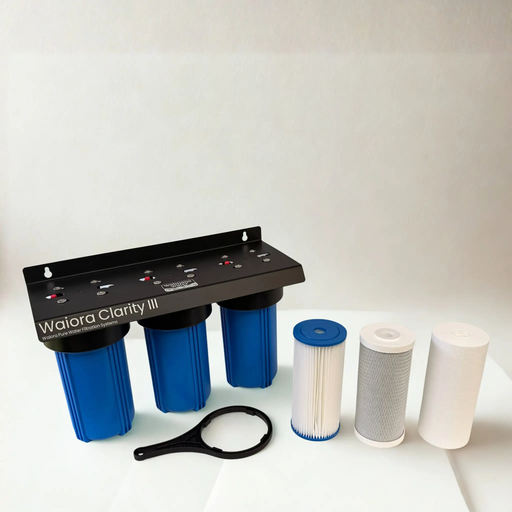 Waimana Waiora III Whole House Water Filter - 3 Stage, Rainwater, Mains or Housing Only NZ by Filtration Station NZ