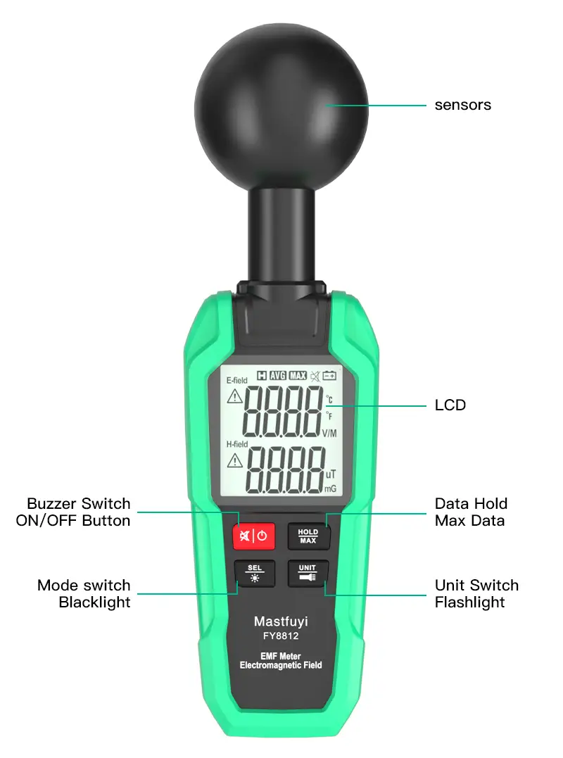 EMF Radiation Detector by salelink.co.nz