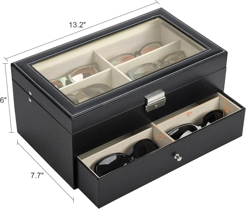 Sunglasses Organizer with 12 Slots by salelink.co.nz