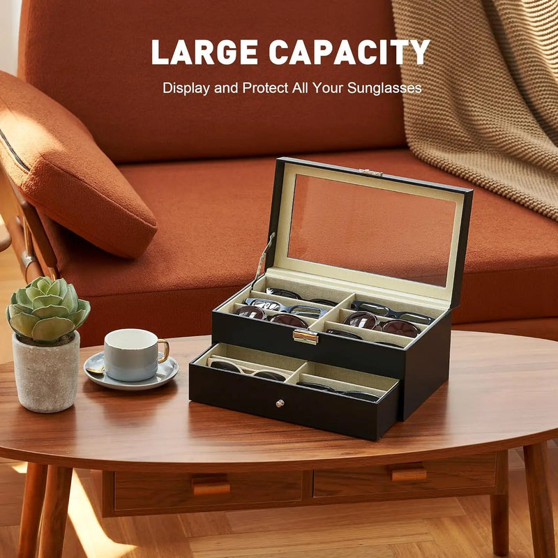 Sunglasses Organizer with 12 Slots by salelink.co.nz