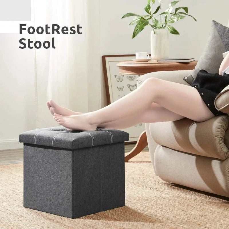 Storage Ottoman Bench 38*38*6CM by salelink.co.nz