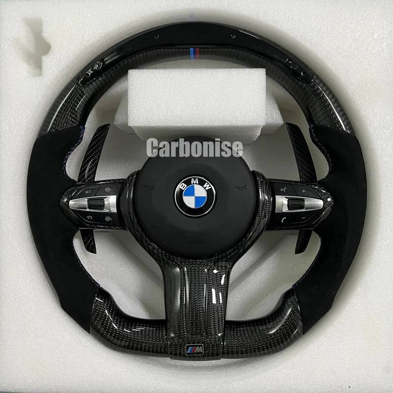 BMW Steering Wheel (Carbon Fiber+Alcantara) @12 by CARBONISE