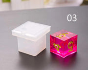Dice Silicone Resin Casting Moulds Multiple Shapes Polyhedral Dice Moulds for Resin Lovers Table Games DIY Making by Resin Art NZ