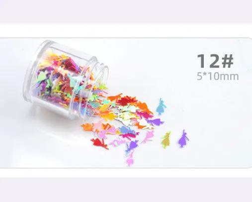 Resin Glitter Sequin, Filler Sequins, Epoxy Resin Fillers for Resin Crafts Beginners, Resin Decoration Accessories Kit by Resin Art NZ
