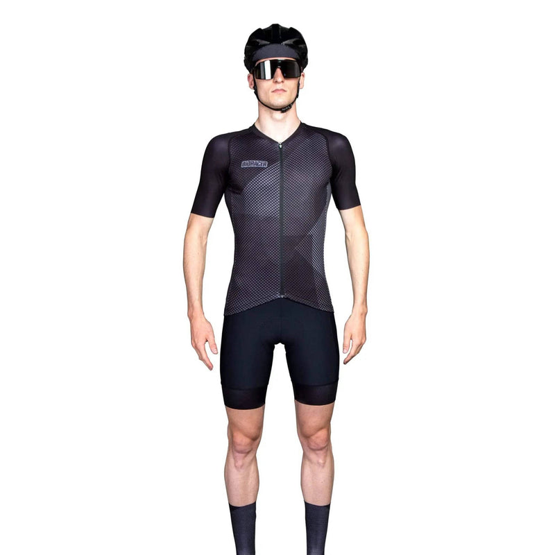 Euro Cycling NZ Clothing Bioracer Spitfire Jersey SS Black Blitzz Bioracer Spitfire SS Cycling Jersey Black Blitzz Pro | NZ